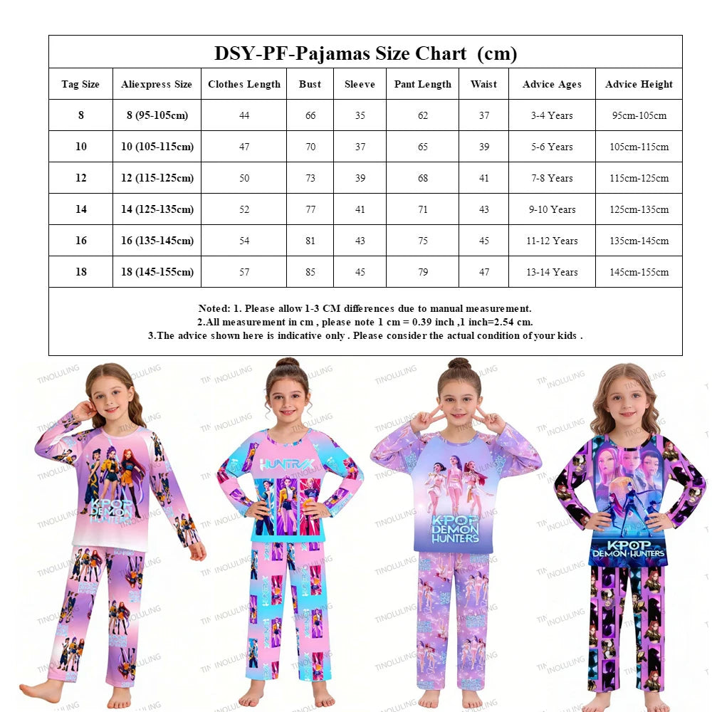 Kpop Girls Pyjamas Set