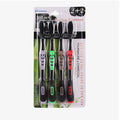 Bamboo Charcoal Toothbrush Soft Bristle Adult Household Fine Wool Toothbrush Antibacterial For Men And Women Teeth Oral Cleaning